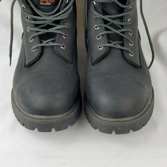 Timberland Pro Series Direct Attach Black Leather - Picture 2 of 8